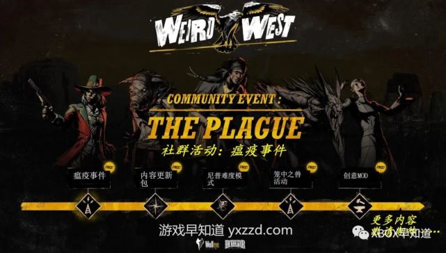 《诡野西部》玩家超40万 线上活动第一幕“瘟疫事件”即将上线