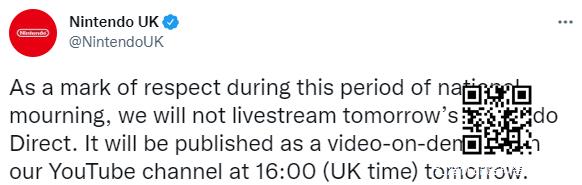 因近期特殊情况 英国任天堂宣布将取消直面会改为点播