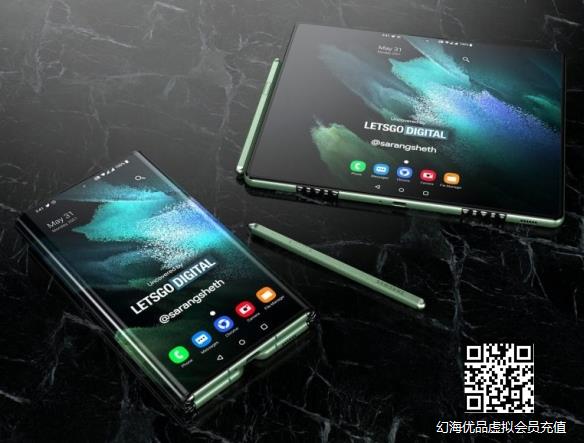 三星GalaxyZ Fold Tab渲染图曝光：双铰链多折叠设备！