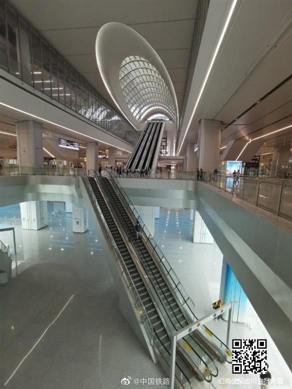 70个标准足球场！9层超级高铁站杭州西站正式开通！