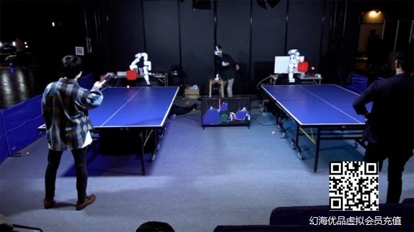 索尼开发VR黑科技！实现玩家左右互搏一个人打乒乓球