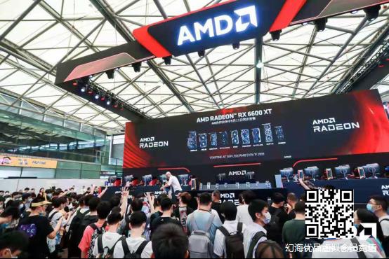 AMD Radeon RX 6600 XT新品首秀 掀起CJ21首日小高潮