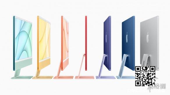 苹果新款iMac 24寸官方短片发布 七种颜色任君挑选！
