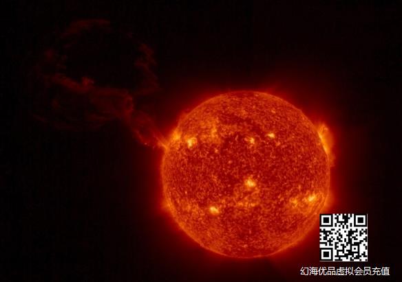 有史以来最大日珥喷发单张图像拍摄 延伸数百万英里