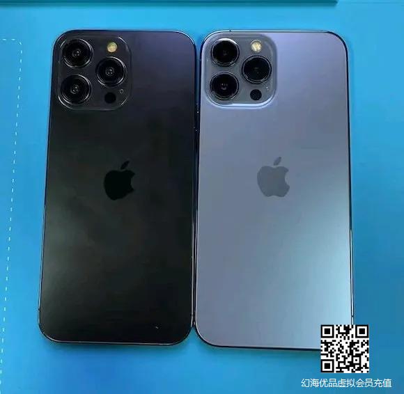 iPhone 14 Pro模型与iPhone 13 Pro对比,背部改变明显