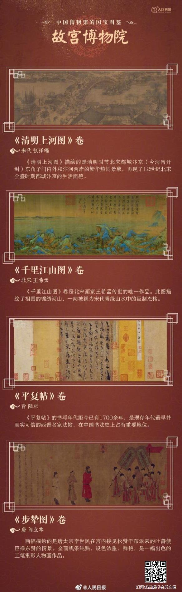 36件中国博物馆国宝图鉴 感受中华文化的博大精深！